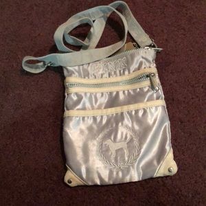 gray crossover bag